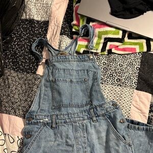 wild fable Light Blue Denim Overalls